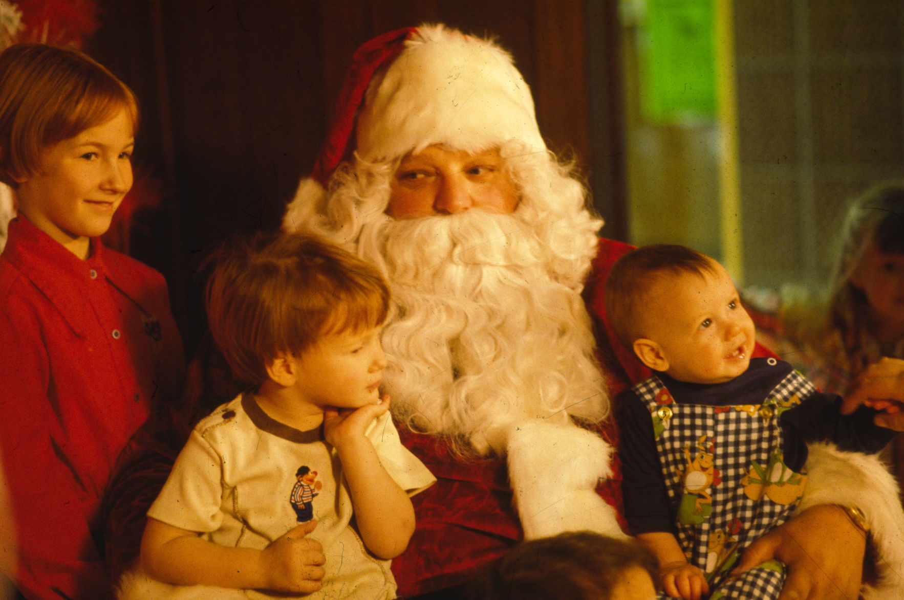 Santa at Rimrock Mall, December 8, 1980